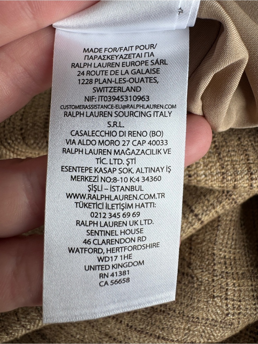 Lauren Ralph Lauren Herringbone Linen Blend Tweed Skirt women 18 Aline luxury - Picture 10 of 13